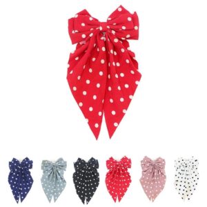 Polka Dot Hair Bow