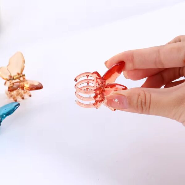 Crystal Butterfly Claw Clips - Image 4