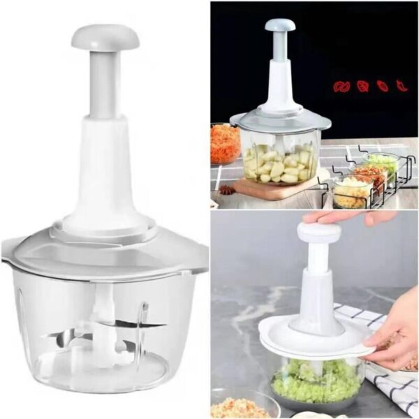 2000 ML Manual Food Chopper - Image 3