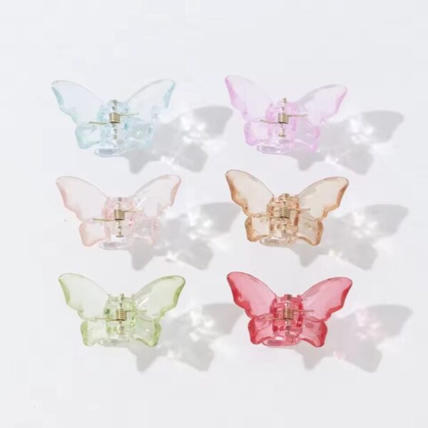Crystal Butterfly Claw Clips - Image 2