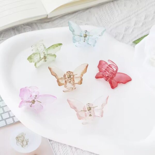 Crystal Butterfly Claw Clips - Image 3