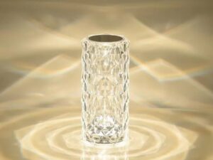 Crystal Rose Light Table Lamp