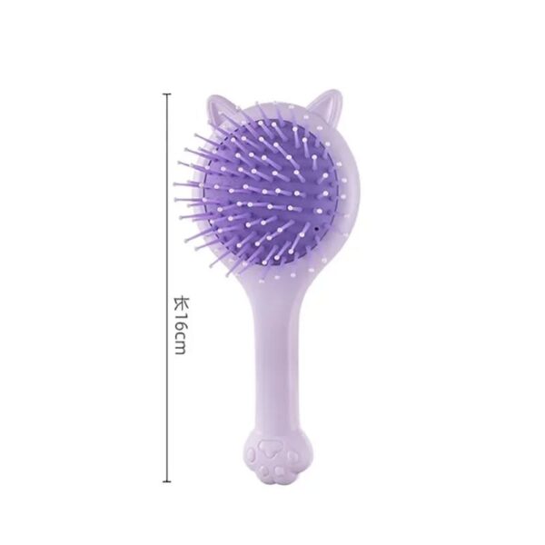 Mini Hair Brush with Mirror - Image 4