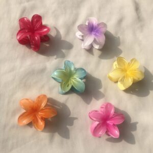 Flower Claw Clips