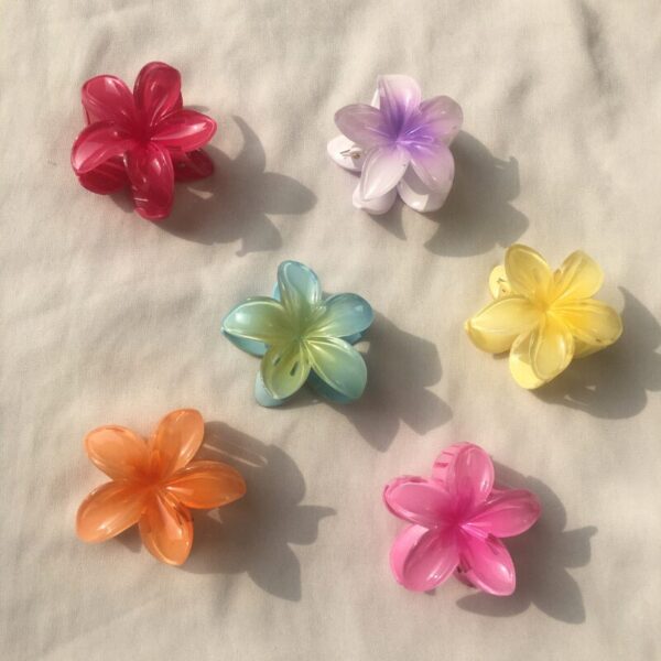 Flower Claw Clips