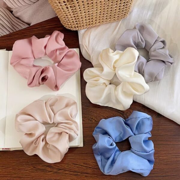 Premium Silk Scrunchies