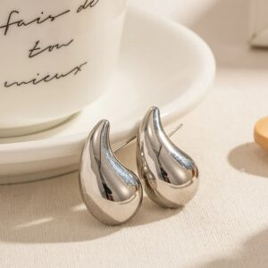Silver Drop Earings