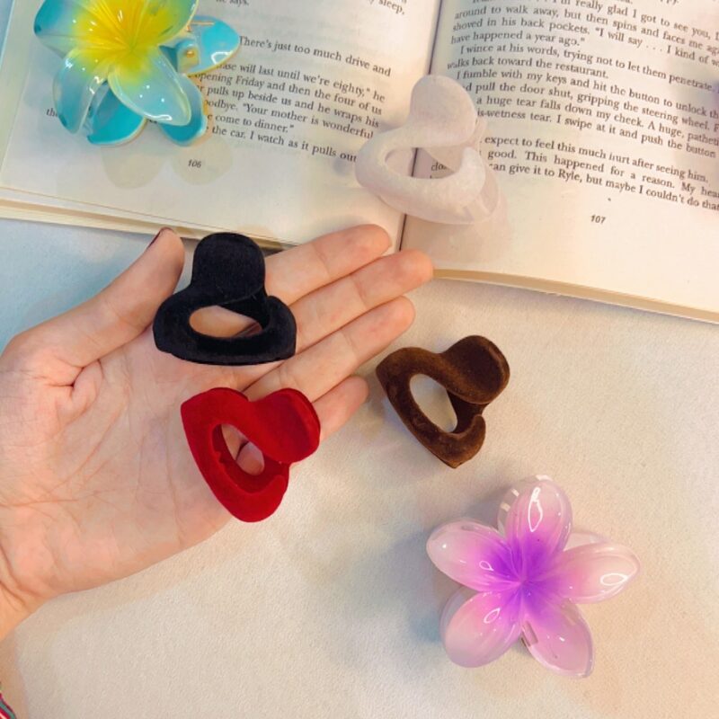 Velvet Claw Clips - Image 2