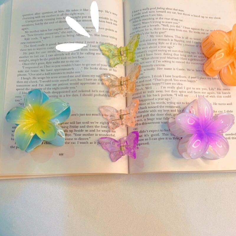 Small Butterfly Claw Clips
