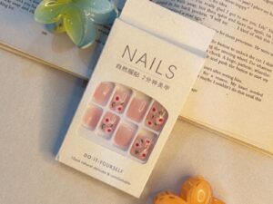 12 Pc Nail Box With Stickers