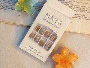 12 Pc Nail Box With Stickers
