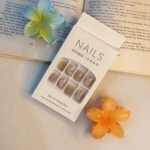 12 Pc Nail Box With Stickers