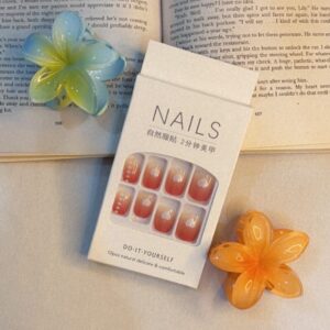 12 Pc Nail Box With Stickers