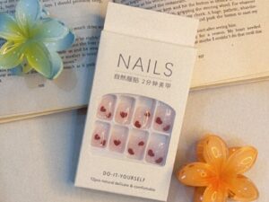 12 Pc Nail Box With Stickers