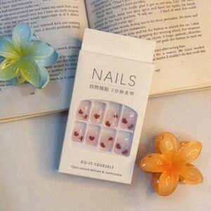 12 Pc Nail Box With Stickers