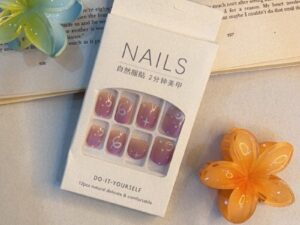 12 Pc Nail Box With Stickers