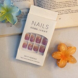 12 Pc Nail Box With Stickers