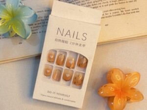 12 Pc Nail Box With Stickers