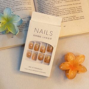 12 Pc Nail Box With Stickers