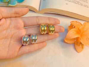 Chunky Hoop Earrings