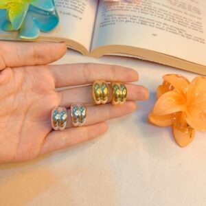 Chunky Hoop Earrings