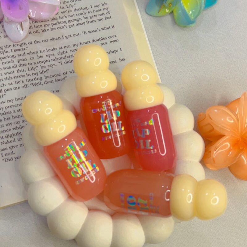 Bubble Shaped Lip Oil