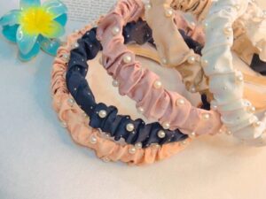Pearl Ribbon Headband