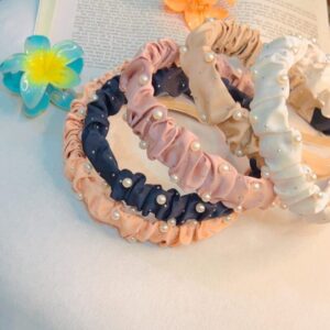 Pearl Ribbon Headband
