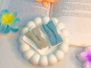 Small hair bows pair