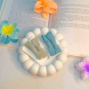 Small hair bows pair